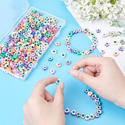 350Pcs 14 Style Handmade Polymer Clay Beads&nbsp;CLAY-NB0001-69