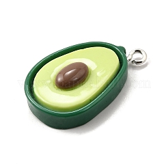 Resin Pendants&nbsp;FIND-U030-06B-P