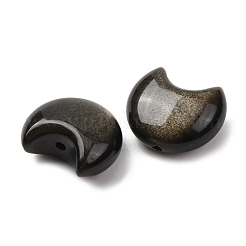 Natural Golden Sheen Obsidian Beads&nbsp;G-Z156-A05