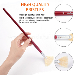 9Pcs Sector Painting Brush&nbsp;AJEW-GF0004-56