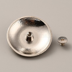 Alloy & Turquoise Craft Solid Screw Rivet&nbsp;FIND-WH0127-88B