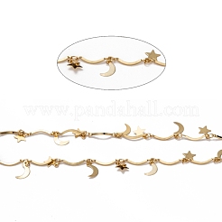3.28 Feet Brass Bar Link Chains&nbsp;X-CHC-I036-53G