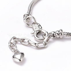 Brass European Bracelets&nbsp;BJEW-JB05142