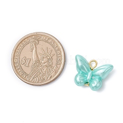 Opaque Acrylic Imitation Pearl Beads Pendants&nbsp;PALLOY-JF04296-02