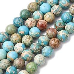 Natural Imperial Jasper Beads Strands&nbsp;G-A175B-8mm-03A