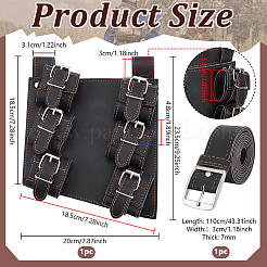 PU Leather Knife Sword Sheaths&nbsp;AJEW-WH0567-92B