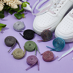 10 Pairs 10 Colors Polyester Cord Shoelace&nbsp;AJEW-FH0006-73