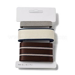 9 Yards 3 Styles Polyester Ribbon&nbsp;SRIB-C002-08E