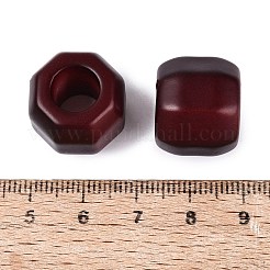 Opaque Acrylic Imitation Wood Beads&nbsp;OACR-N162-17A
