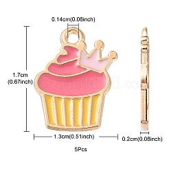 Alloy Enamel Pendants&nbsp;ENAM-YW0002-62
