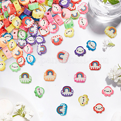 200Pcs 2 Styles Handmade Polymer Clay Beads&nbsp;CLAY-PA0001-53