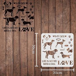Plastic Reusable Drawing Painting Stencils Templates&nbsp;DIY-WH0172-302