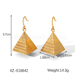 304 Stainless Steel Dangle Earrings for Women&nbsp;WG25E63-01