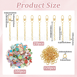 DIY Pendants Decoration Making Kits&nbsp;HJEW-BM0001-34