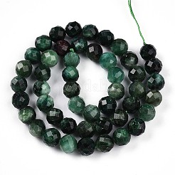 Natural Fuchsite Beads Strands&nbsp;G-T140-20B