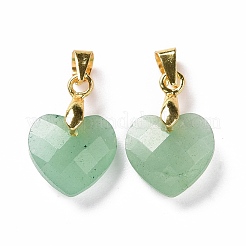 Natural Green Aventurine Pendants&nbsp;G-C023-07B
