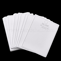 100Pcs Paper Jewelry Necklace Display Cards&nbsp;LS-CDIS-NH0001-01C