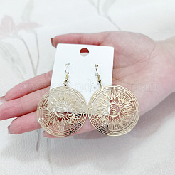 Brass Dangle Earrings for Women&nbsp;WGDFDC0-02