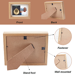 Wood Medal Display Frame&nbsp;AJEW-WH0513-90