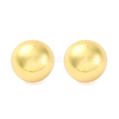 Half Round 304 Stainless Steel Stud Earrings&nbsp;EJEW-A125-80E-G