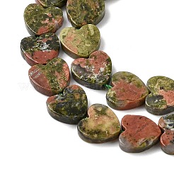 Natural Unakite Beads Strands&nbsp;G-M403-A23-03