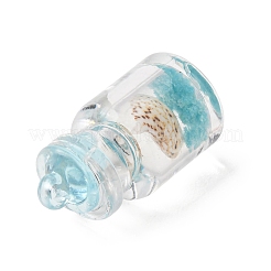 Transparent Resin & Natural Shell Pendants&nbsp;RE-CBA6A90-08B
