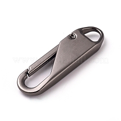 Zinc Alloy Replacement Zipper Pull Tabs&nbsp;LS-PALLOY-WH0068-38B-B