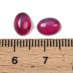 Lab Grown Red Corundum Cabochons&nbsp;G-B166-02B
