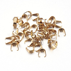 304 Stainless Steel Snap on Bails&nbsp;STAS-P194-04G