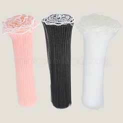 3 Bags 3 Colors Organza Flower Wrapping Bouquet Paper&nbsp;DIY-CY0001-79