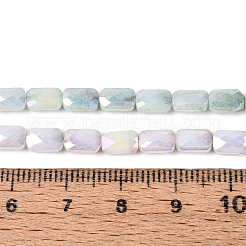 Anti-Tarnish Electroplate Glass Beads Strands&nbsp;GLAA-T025-29D