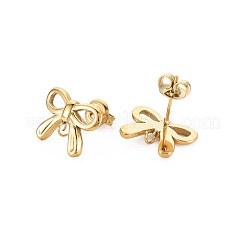 Ion Plating(IP) 304 Stainless Steel Stud Earring Findings&nbsp;X-STAS-N097-228