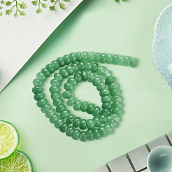 2 Strands Natural White Jade Beads Strands&nbsp;G-PA0002-02A