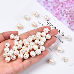 Natural Cultured Freshwater Pearl Beads&nbsp;X-PEAR-N020-09A