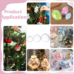 24Pcs 3 Styles Blank Plastic Big Pendants&nbsp;KY-WR0001-10