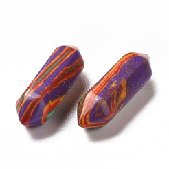 Synthetic Colorful Malachite No Hole&nbsp;G-K330-09