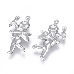 Tarnish Resistant 304 Stainless Steel Pendants&nbsp;X-STAS-F227-10-MP