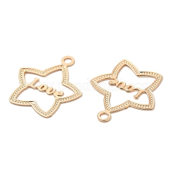 Long-Lasting Plated Brass Pendant Rhinestone Setting&nbsp;KK-K336-17KCG