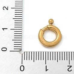 304 Stainless Steel Spring Gate Rings&nbsp;STAS-M084-11B