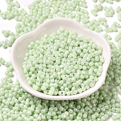 Opaque Colours Luster Glass Seed Beads&nbsp;SEED-B001-01A-10