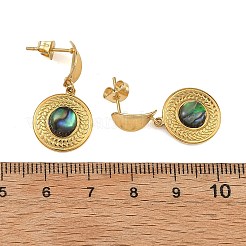 304 Stainless Steel Dangle Stud Earring for Women&nbsp;EJEW-JE07347
