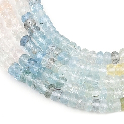 Gradient Color Natural Morganite Beads Strands&nbsp;G-Z152-D03-01