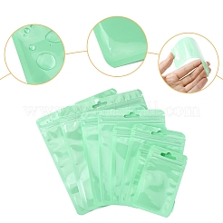 40Pcs 4 Styles Macaron Color Plastic Yin-yang Resealable Bags&nbsp;OPP-FS0001-18B