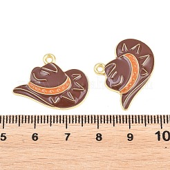West Cowboy Theme Alloy Enamel Pendants&nbsp;LS-ENAM-L056-01F-01