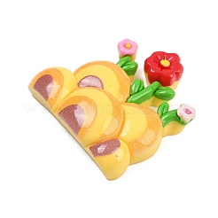 Opaque Resin Cabochons&nbsp;CRES-P037-01C