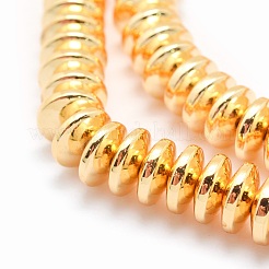 Electroplate Non-magnetic Synthetic Hematite Beads Strands&nbsp;G-L485-05B-G