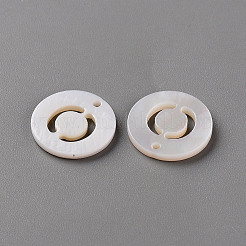 Natural Freshwater Shell Pendants&nbsp;LS-SHEL-Q311-008O