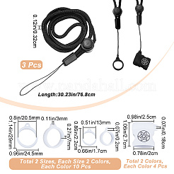 Adjustable Polyester Neck Lanyard&nbsp;AJEW-CP0007-02