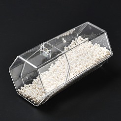 Flip Cover Hexagon Plastic Pen Holder&nbsp;MRMJ-E010-02