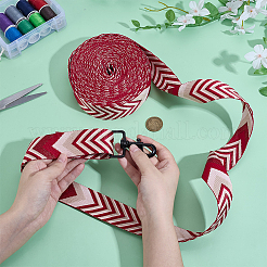 Arrows Polyester Ribbon&nbsp;OCOR-WH0105-119B